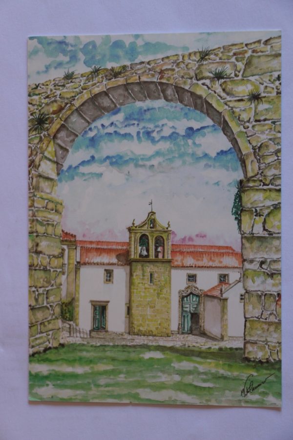 Igreja de São Francisco - postal / pintura