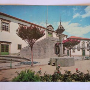 Câmara Municipal (séc. XVI) e Pelourinho (séc. XVI) - postal
