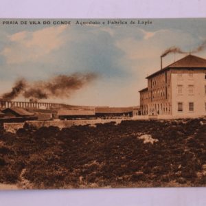 Aqueduto e Fábrica de Lápis - postal