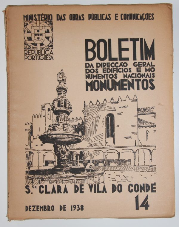 Boletim da Direcção Geral dos Edifícios e Monumentos Nacionais - nº 14 Santa Clara de Vila do Conde - livro