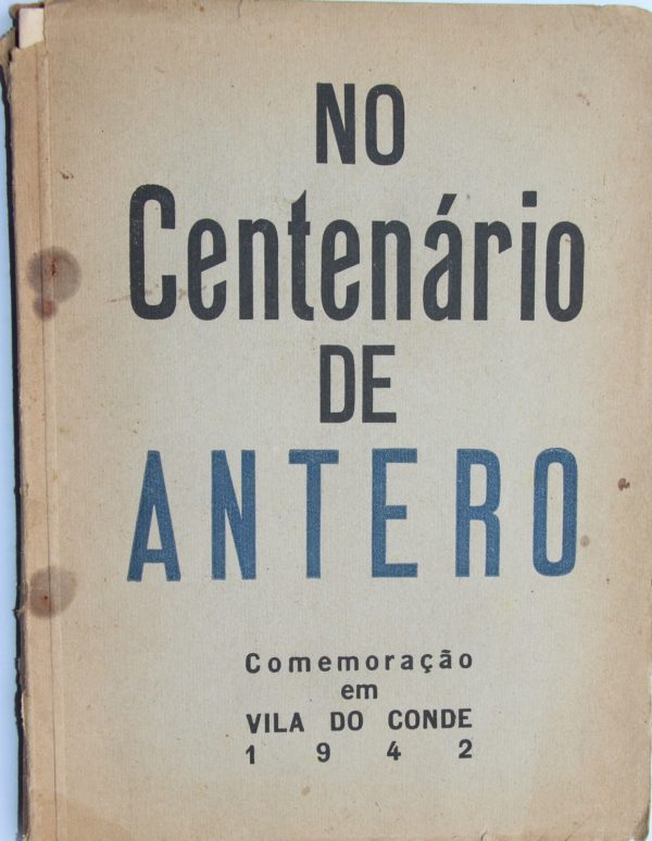No Centenário de Antero