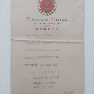 Ementa Palácio Hotel