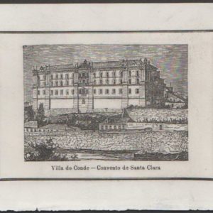 Villa do Conde - Convento de Santa Clara - gravura
